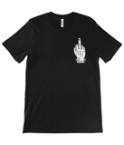 Crew Neck T-Shirt - Middle Finger Bling - GATG