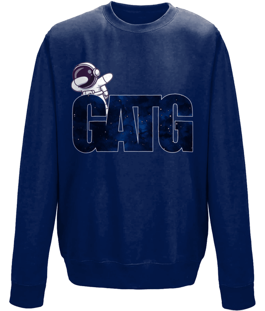 Drop Shoulder Sweatshirt - Iconic - Spaceman Dab - GATG