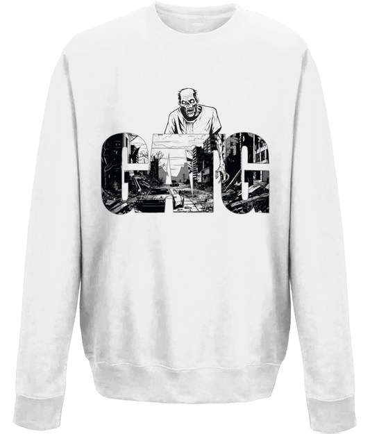 Drop Shoulder Sweatshirt - Iconic - Zombie Apocalypse - GATG